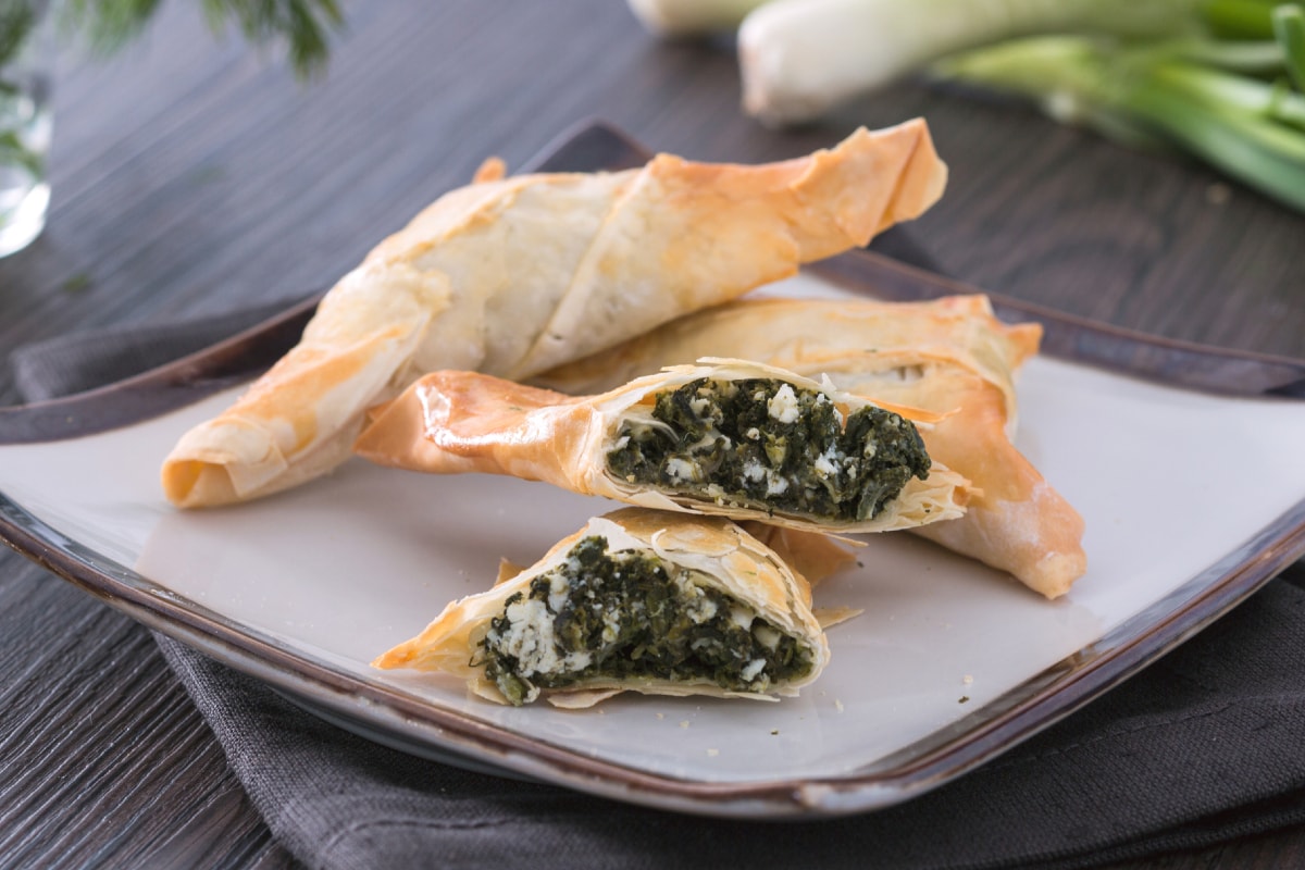 Spanakopitakia (receita grega)