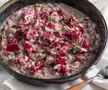 Risoto de radicchio