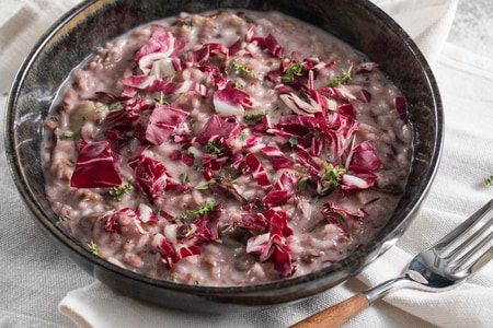 Risoto de radicchio