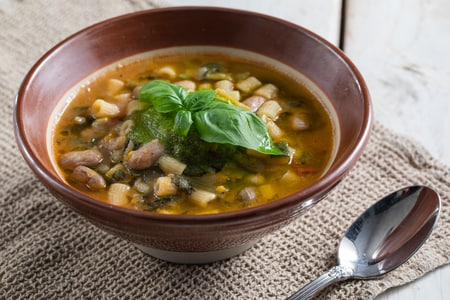 Minestrone à genovesa