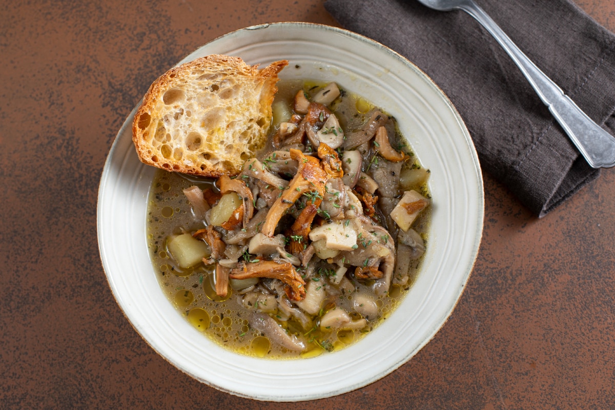 Sopa de cogumelos
