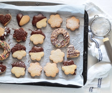 Biscoitos de massa podre