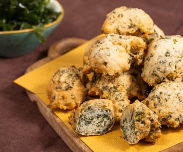Zeppole salgadas napolitanas
