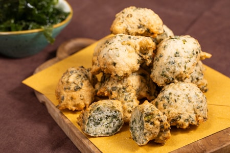 Zeppole salgadas napolitanas