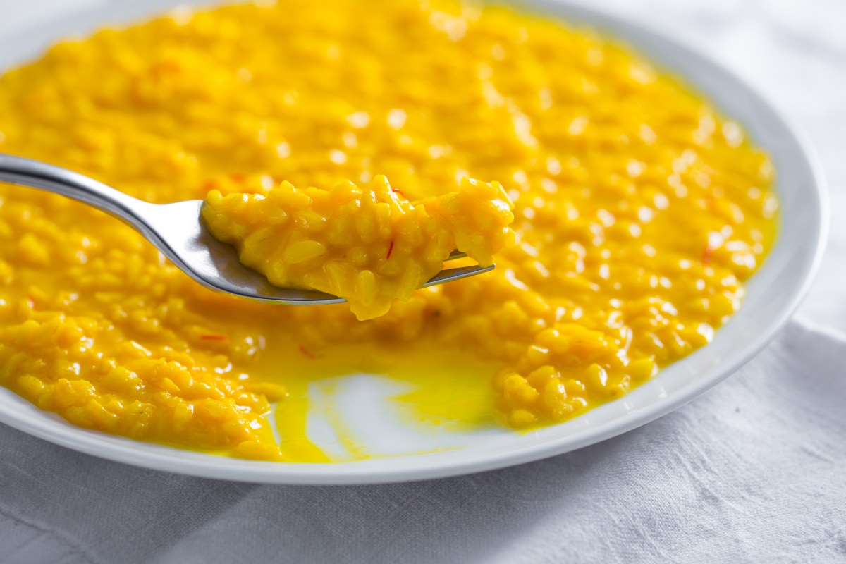 Risoto à milanesa sem tutano