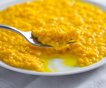 Risoto à milanesa sem tutano