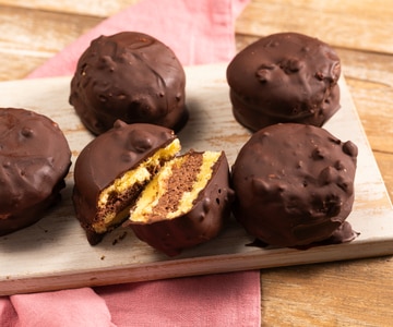 Bolo de torta de chocolate
