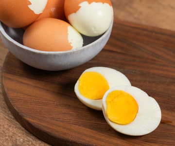 Ovos cozidos na air fryer