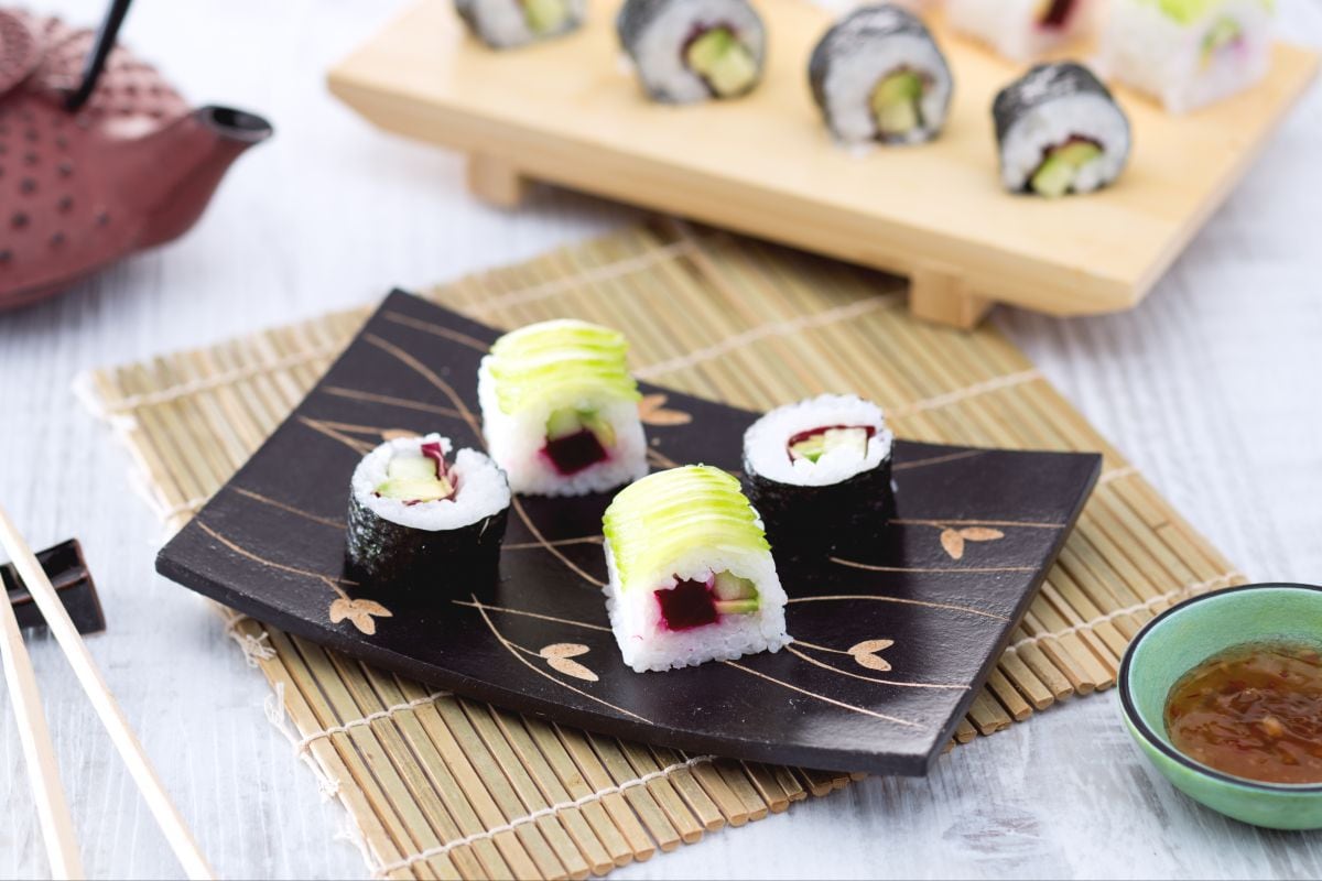 Sushi vegetariano