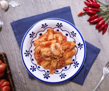 Rigatoni com a pajata