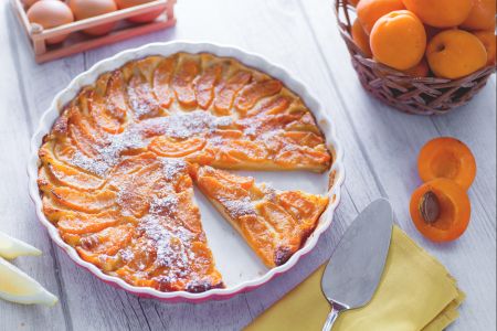 Clafoutis de damascos