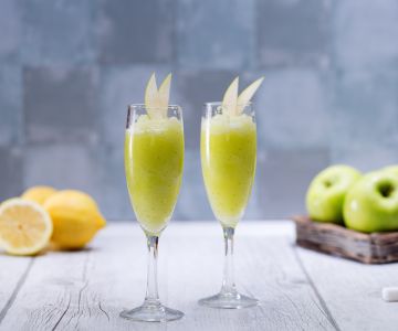 Sorbete de maçã verde