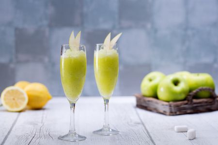 Sorbete de maçã verde