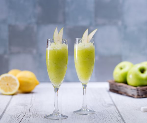 Sorbete de maçã verde