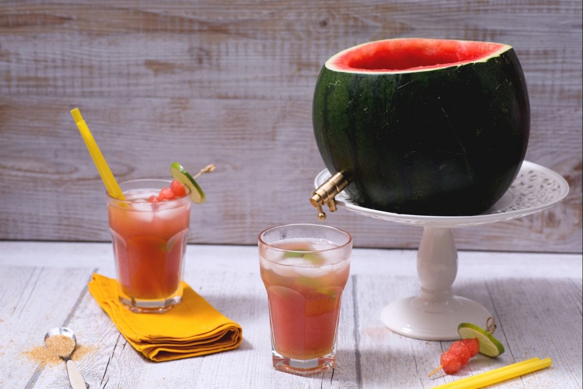 Caipiroska de melancia