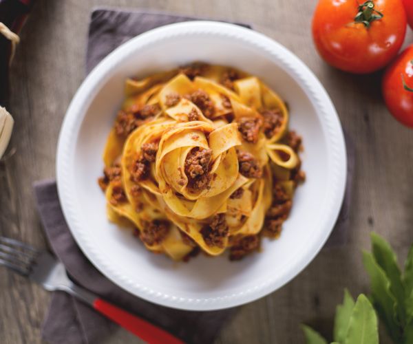 Pappardelle com lebre