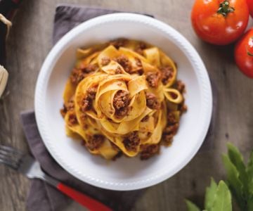 Pappardelle com lebre