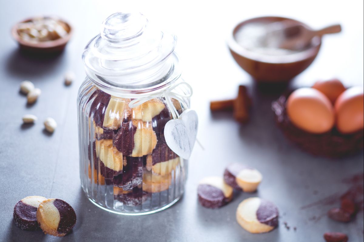 Diamanti de cacau e amêndoas