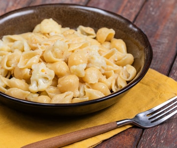 Pasta com couve-flor