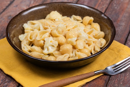 Pasta com couve-flor