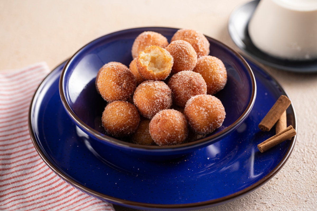 Bolinhos doces de ricota