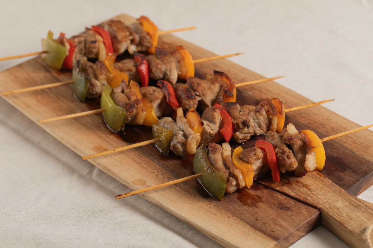 Espetinhos de carne