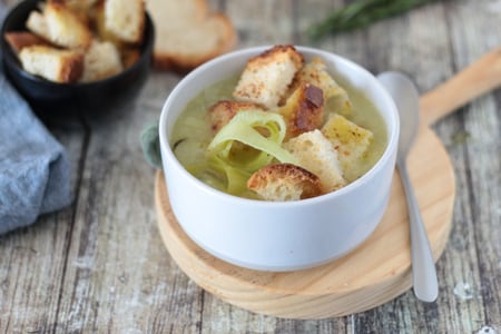 Sopa de alho-poró