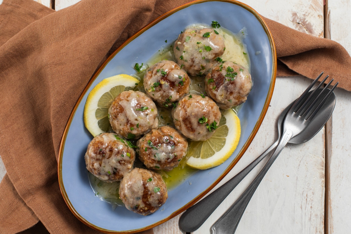 Almôndegas ao limão