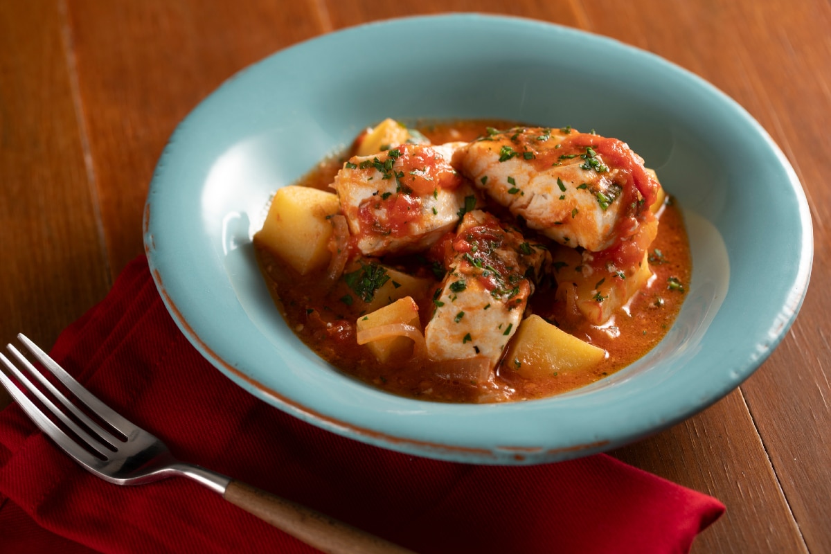 Bacalhau ensopado