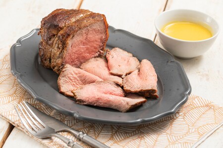 Roast beef na fritadeira a ar