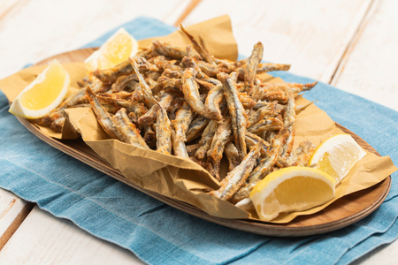 Alici in friggitrice ad aria