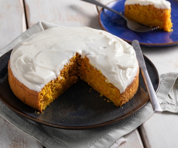 Bolo de cenoura muito fofinho