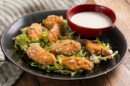 Frango crocante no forno