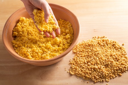 Como fazer a fregola sarda