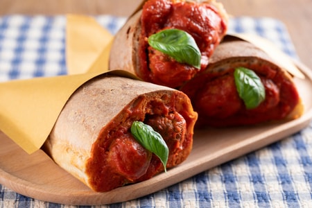 Cuzzetiello con polpette