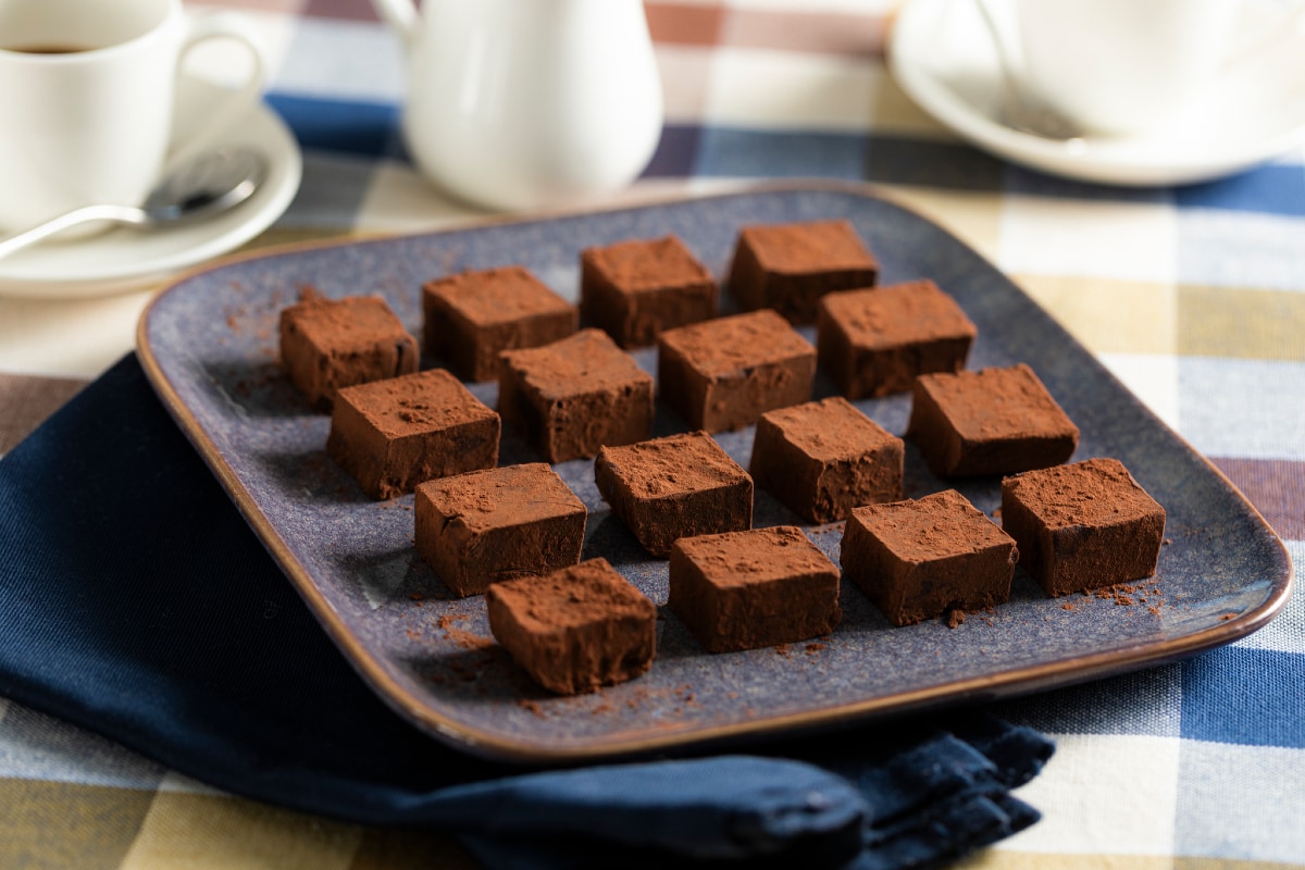 Docinhos de chocolate e tahine