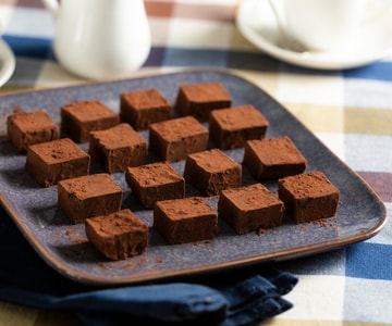 Docinhos de chocolate e tahine