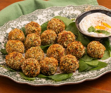 Almôndegas vegetarianas