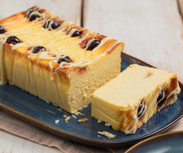 Cheesecake assada com tworog