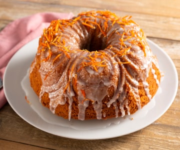 Torta de chá sem lactose