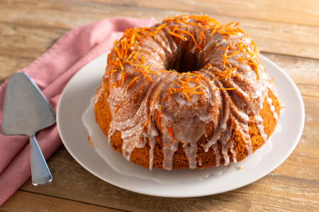 Torta de chá sem lactose