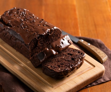 Banana bread de chocolate