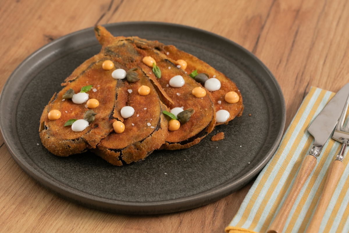 Costeletas de berinjela