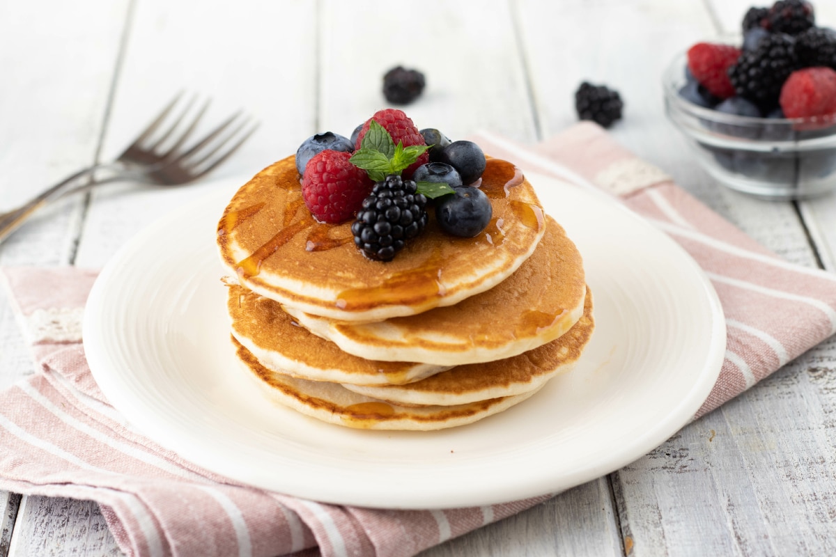 Pancake com claras