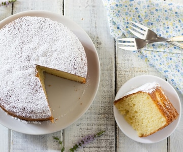 Torta com iogurte grego