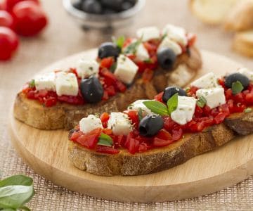 Bruschetta caprese