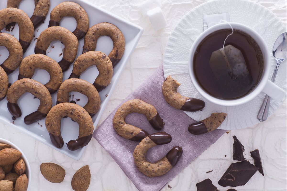 Kipferl de chocolate