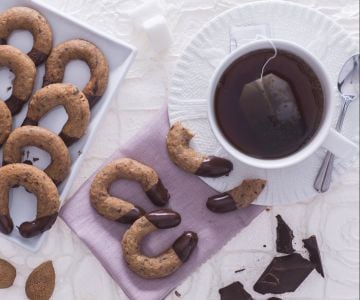 Kipferl de chocolate