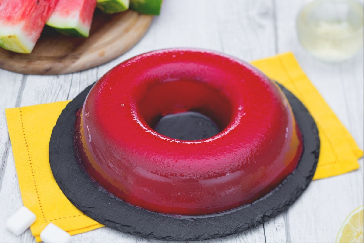 Anel de melancia ao moscato