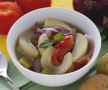 Sopa de legumes de verão